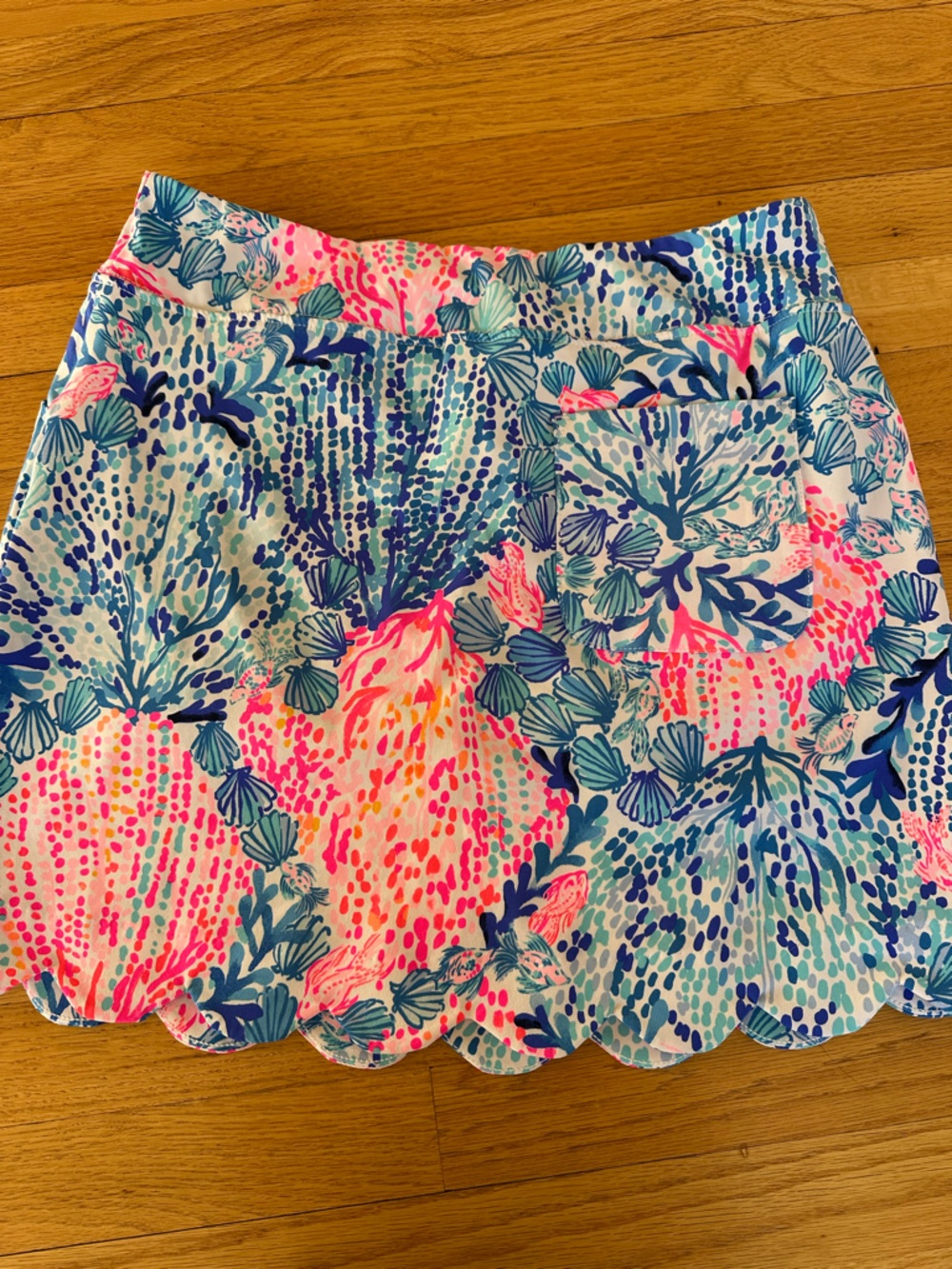 Lilly Pulitzer LUXLETIC Monica Skort Skirt in Sway With Me Size 8 - Picture 4 of 5